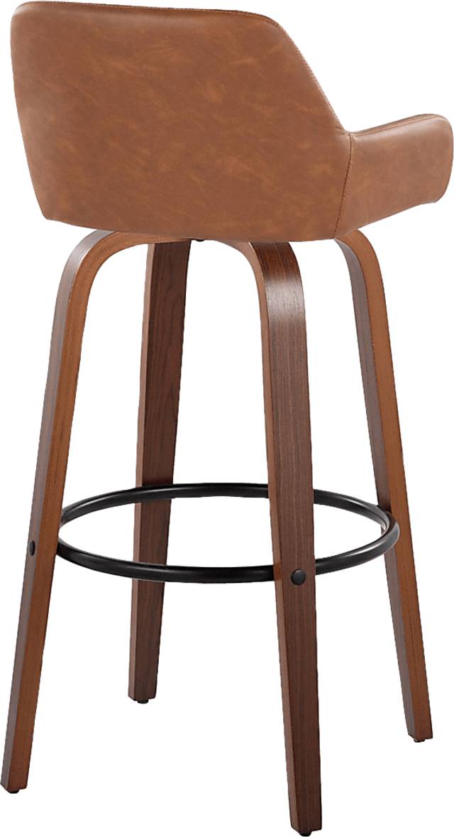 Rimcrest VI Camel Swivel Barstool, Set of 2 - Thumbnail - Image 8