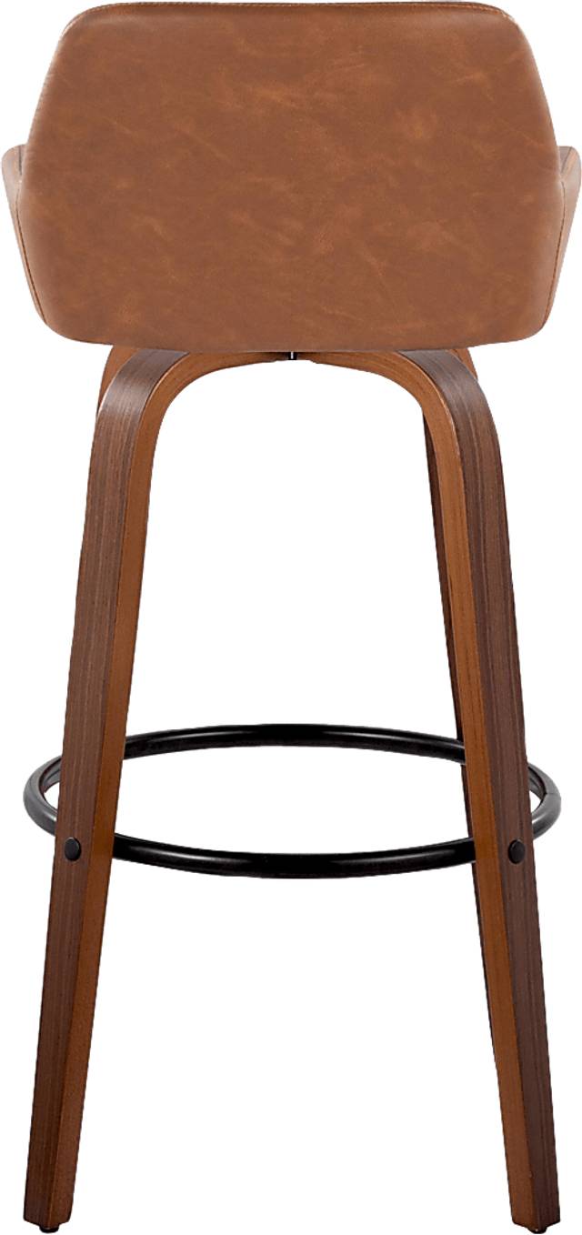 Rimcrest VI Camel Swivel Barstool, Set of 2 - Thumbnail - Image 9