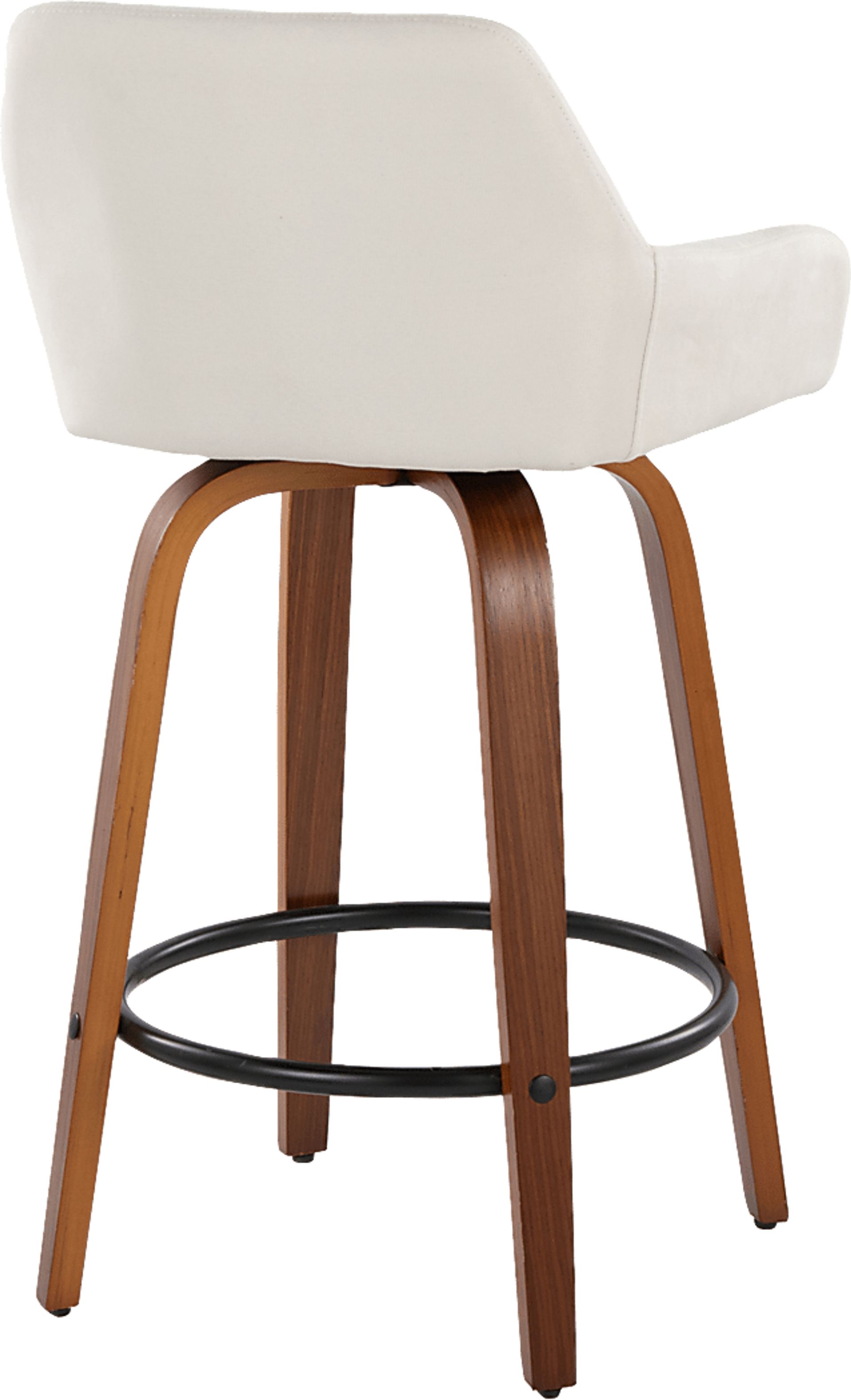 Rimcrest VI Cream Swivel Counter Height Stool, Set of 2 - Image 8