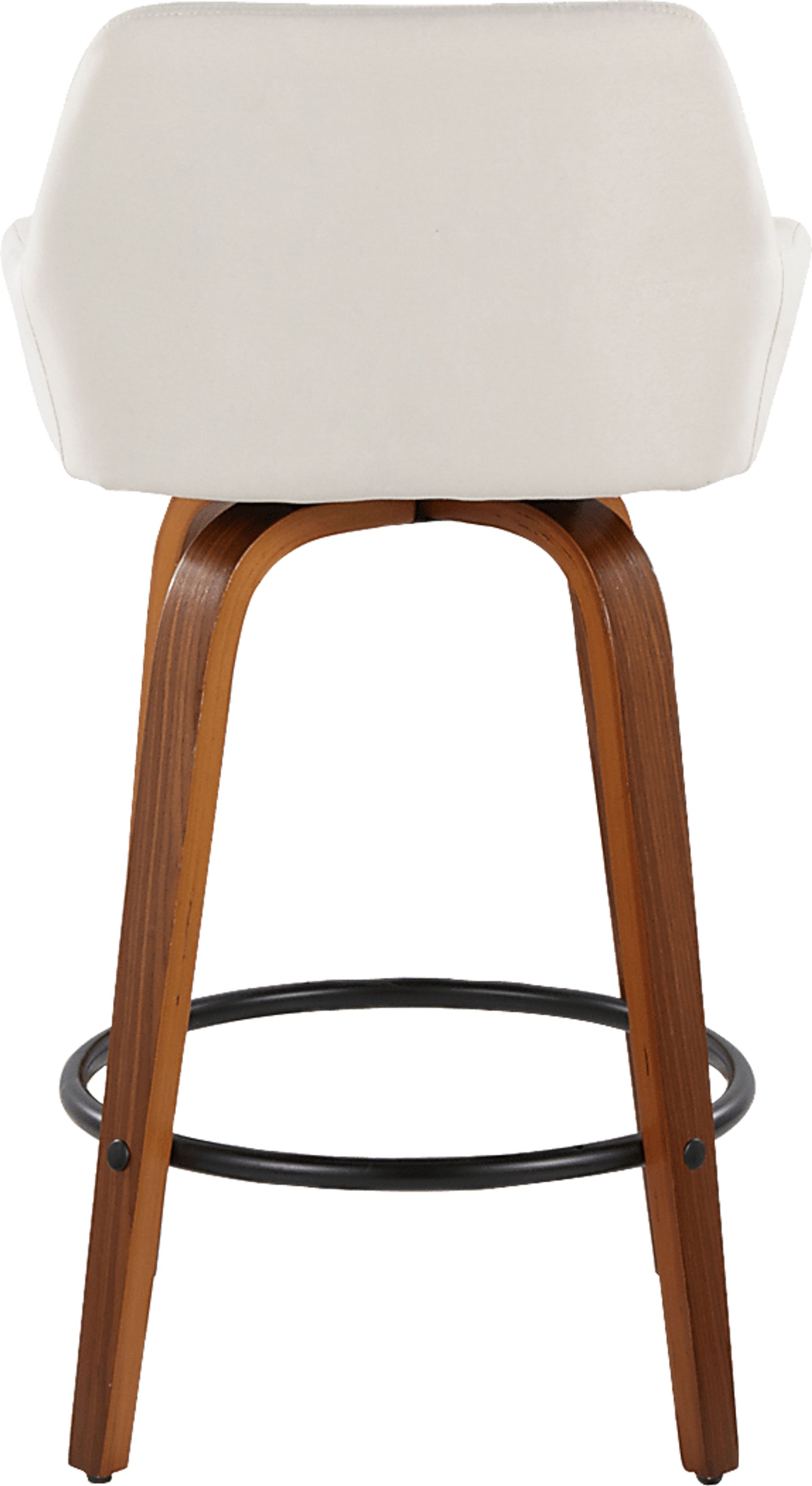 Rimcrest VI Cream Swivel Counter Height Stool, Set of 2 - Image 9