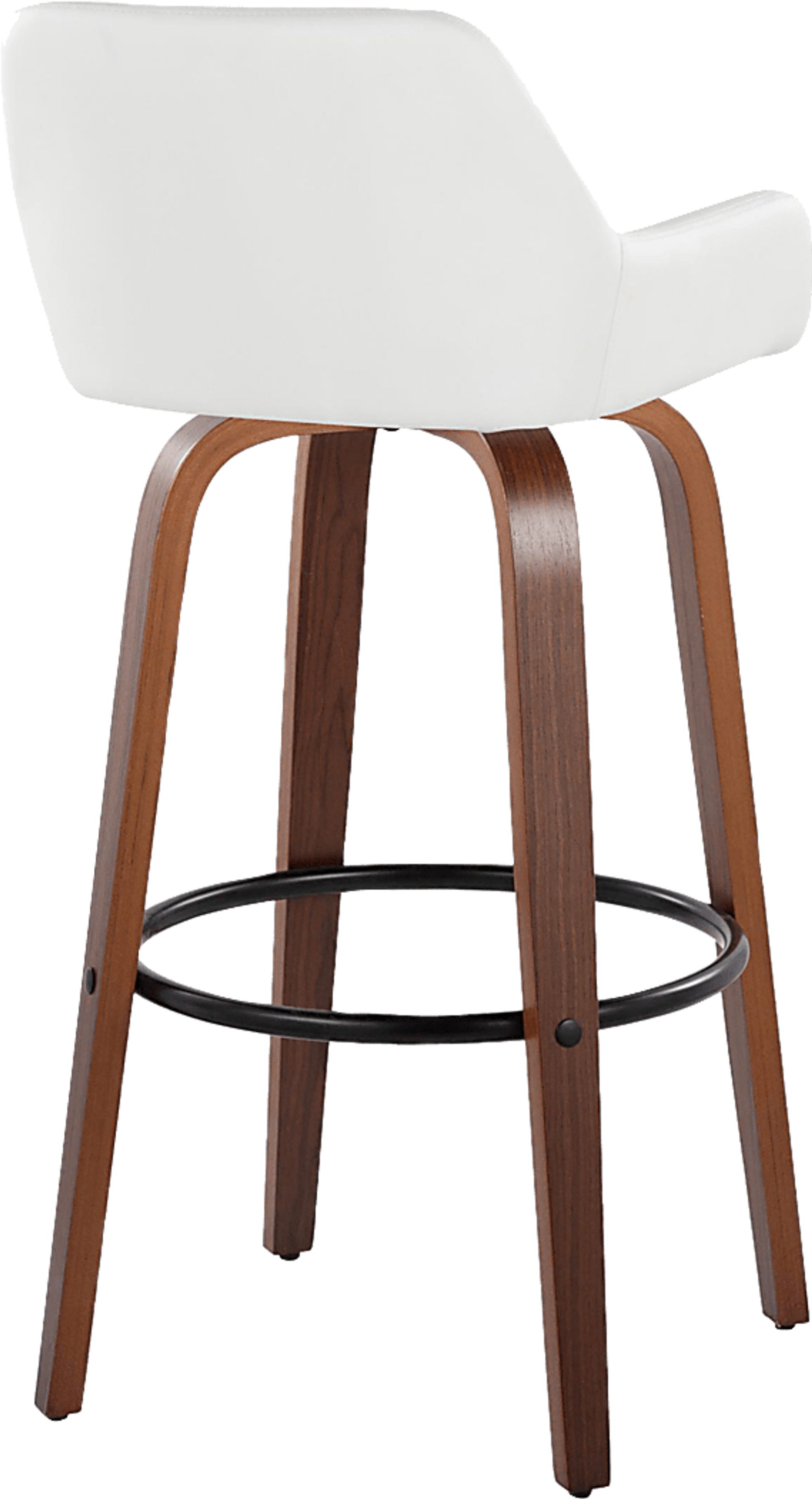 Rimcrest VI White Swivel Barstool, Set of 2 - Image 8