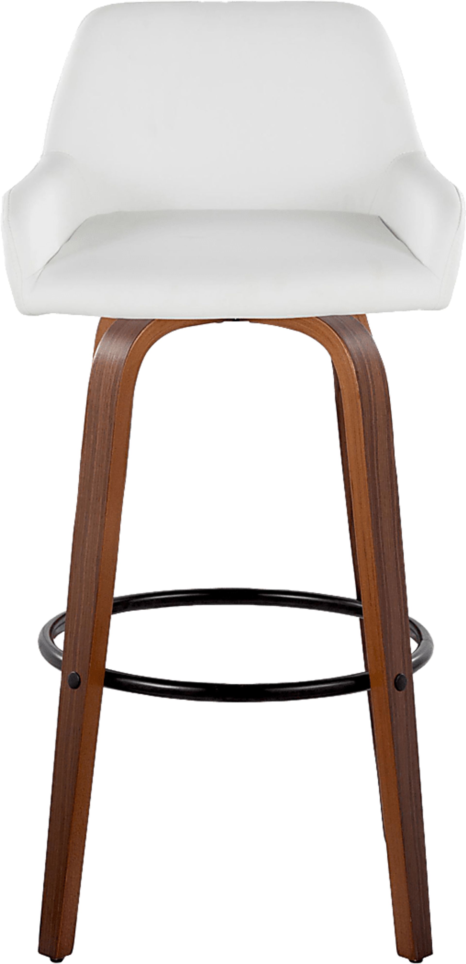 Rimcrest VI White Swivel Barstool, Set of 2 - Image 10