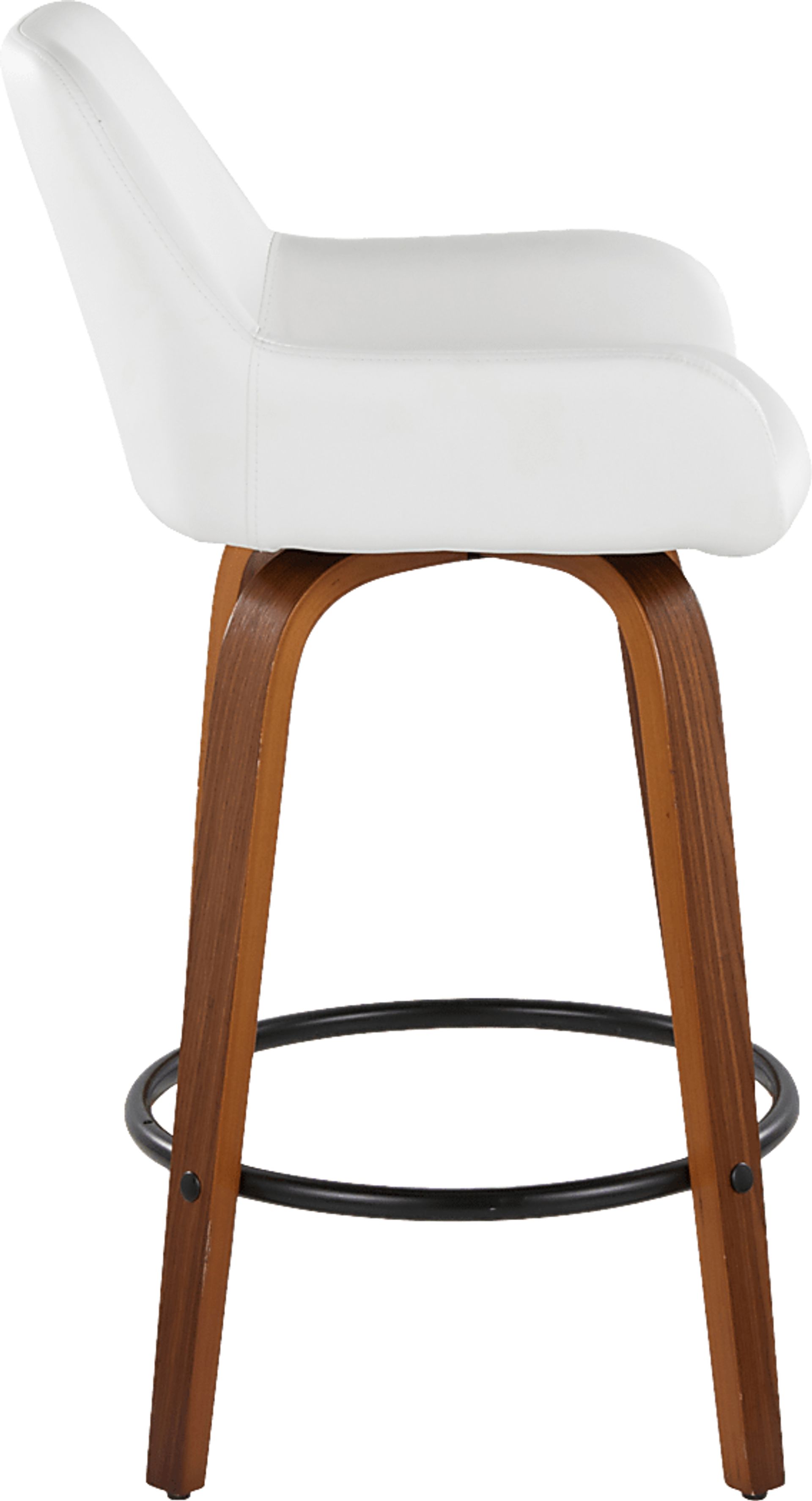 Rimcrest VI White Swivel Counter Height Stool, Set of 2 - Image 7