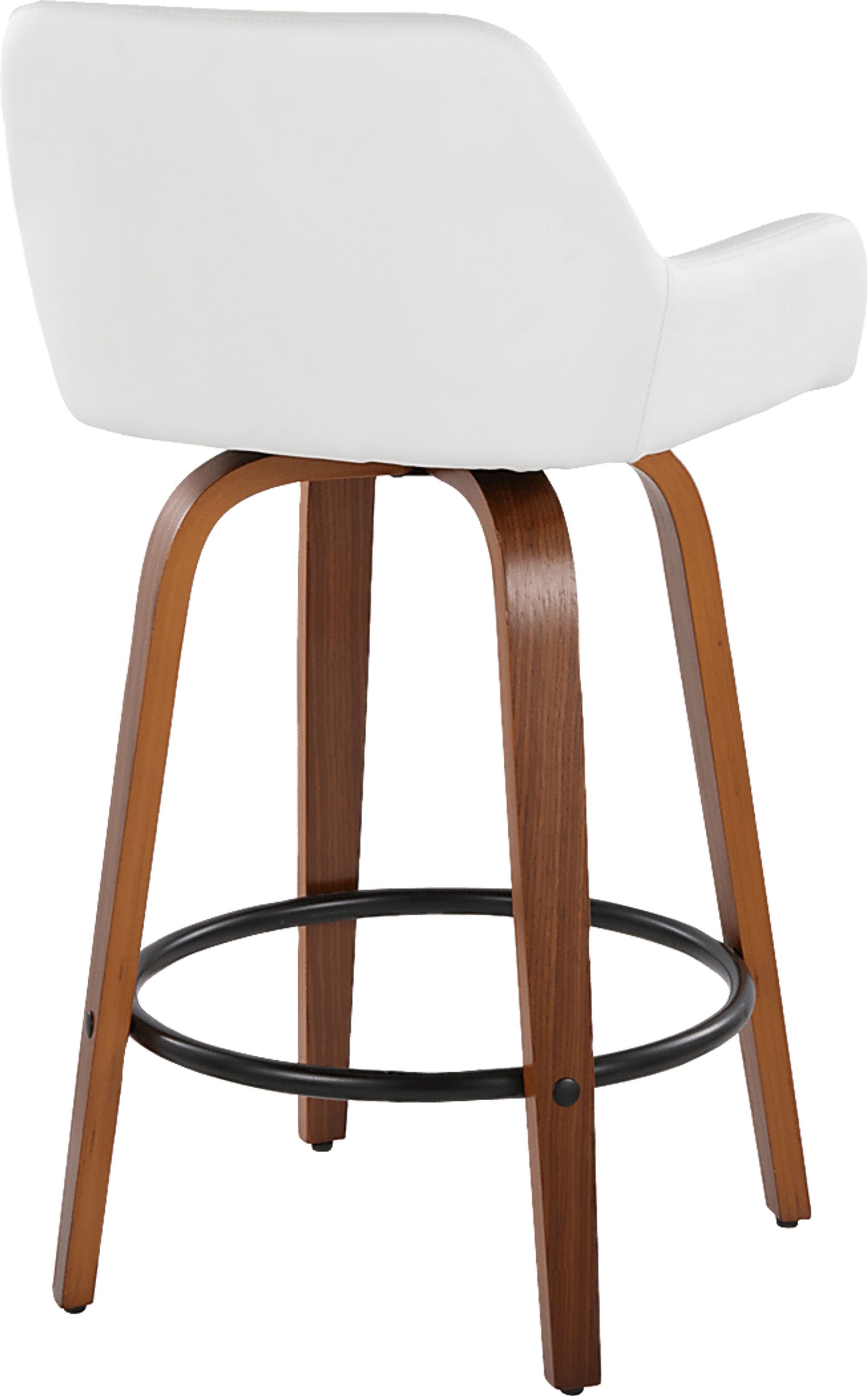 Rimcrest VI White Swivel Counter Height Stool, Set of 2 - Image 8
