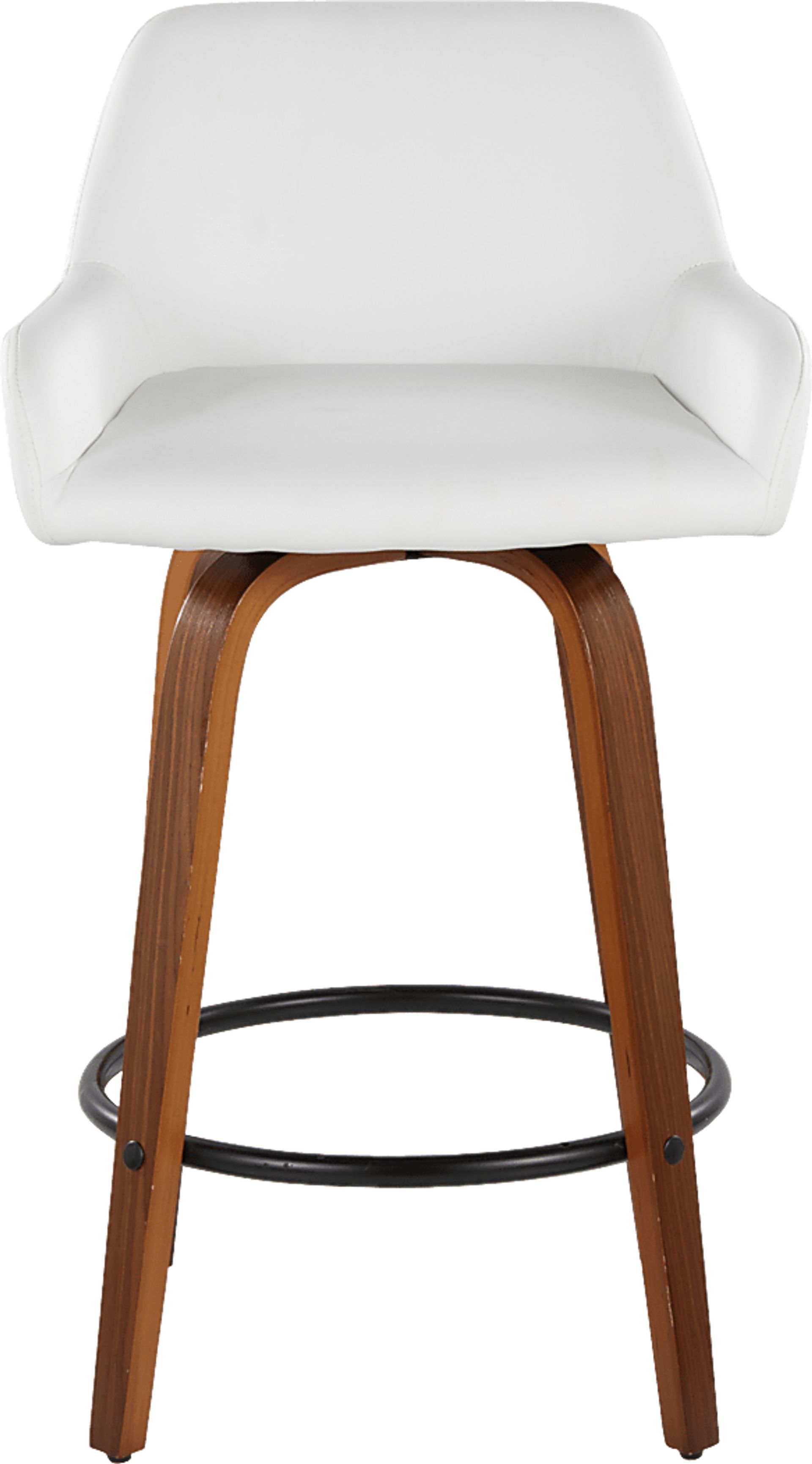 Rimcrest VI White Swivel Counter Height Stool, Set of 2 - Image 10