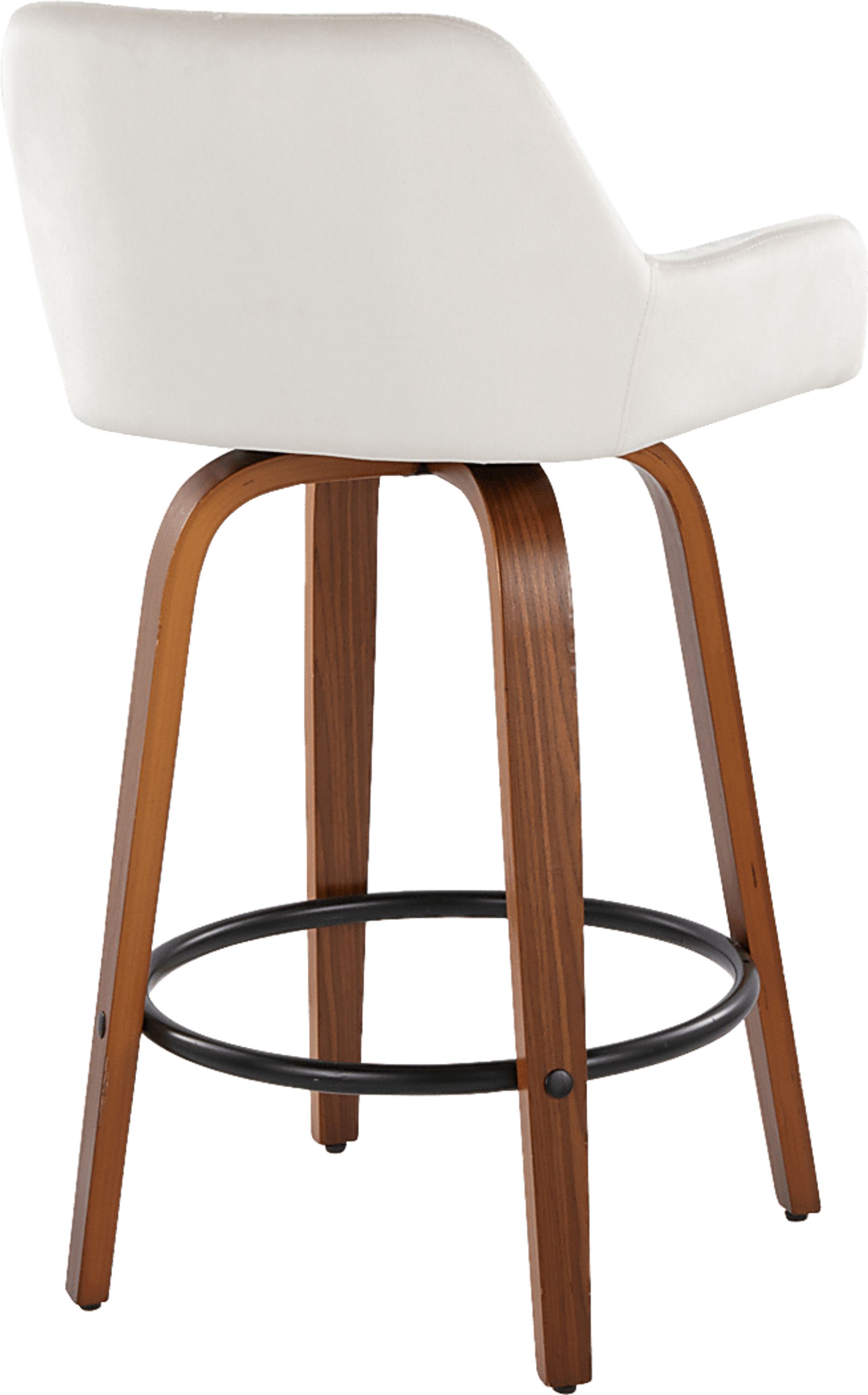 Rimcrest VI White Swivel Counter Height Stool, Set of 2 - Image 8
