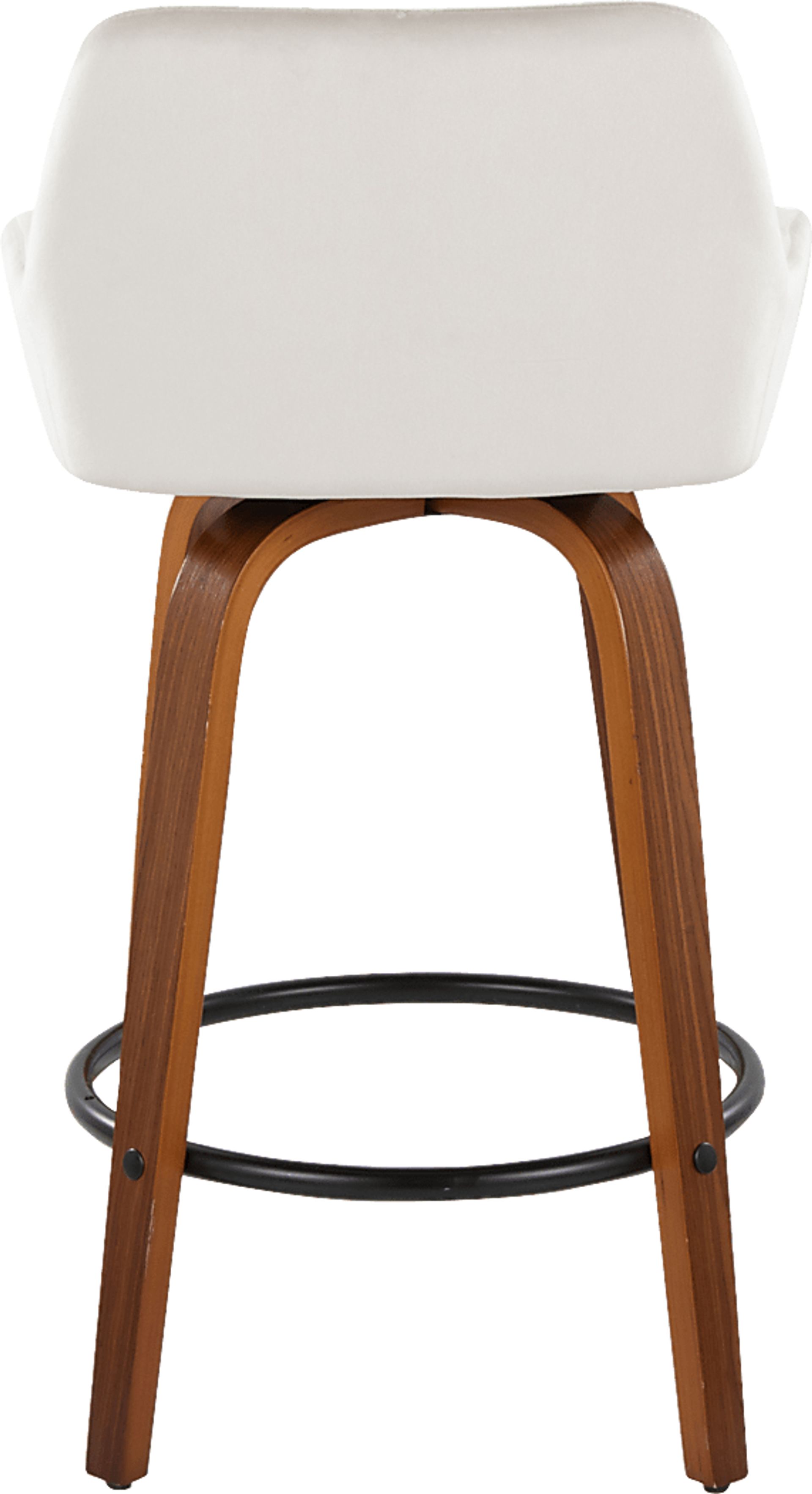 Rimcrest VI White Swivel Counter Height Stool, Set of 2 - Image 10