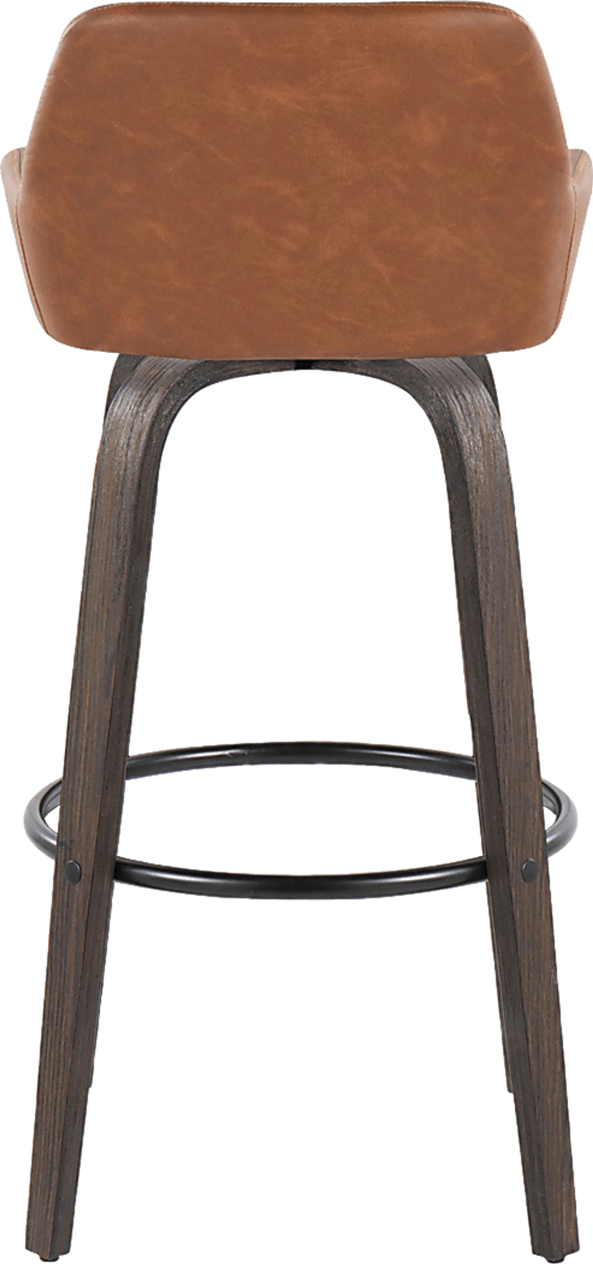 Rimcrest VII Camel Swivel Barstool, Set of 2 - Image 9