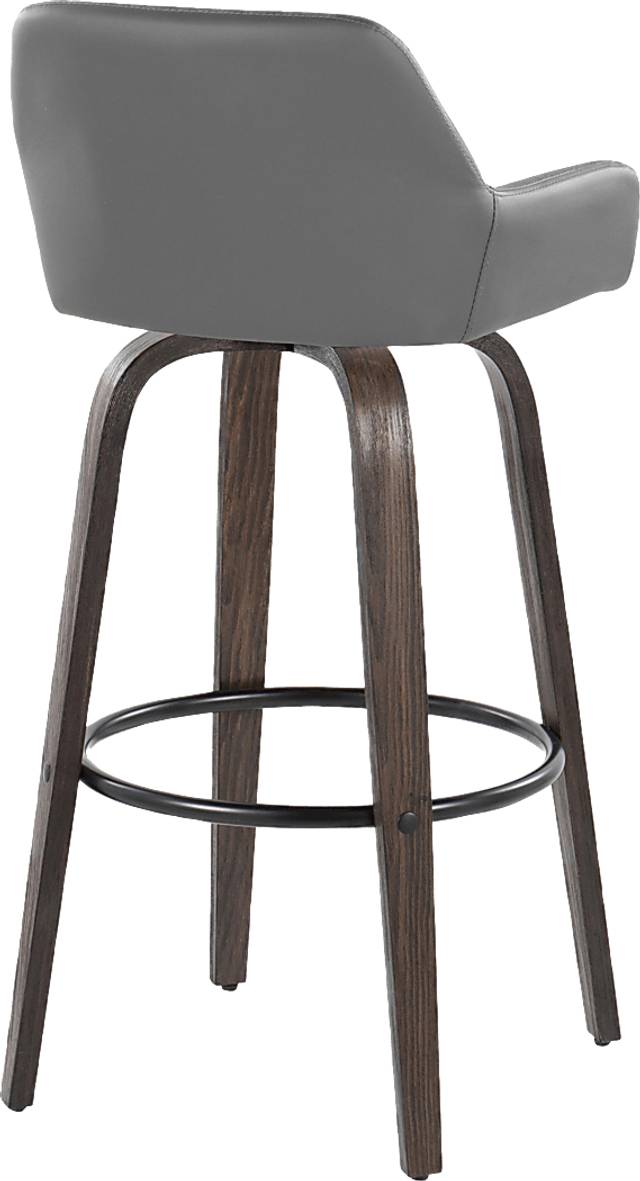 Rimcrest VII Gray Swivel Barstool, Set of 2 - Thumbnail - Image 8