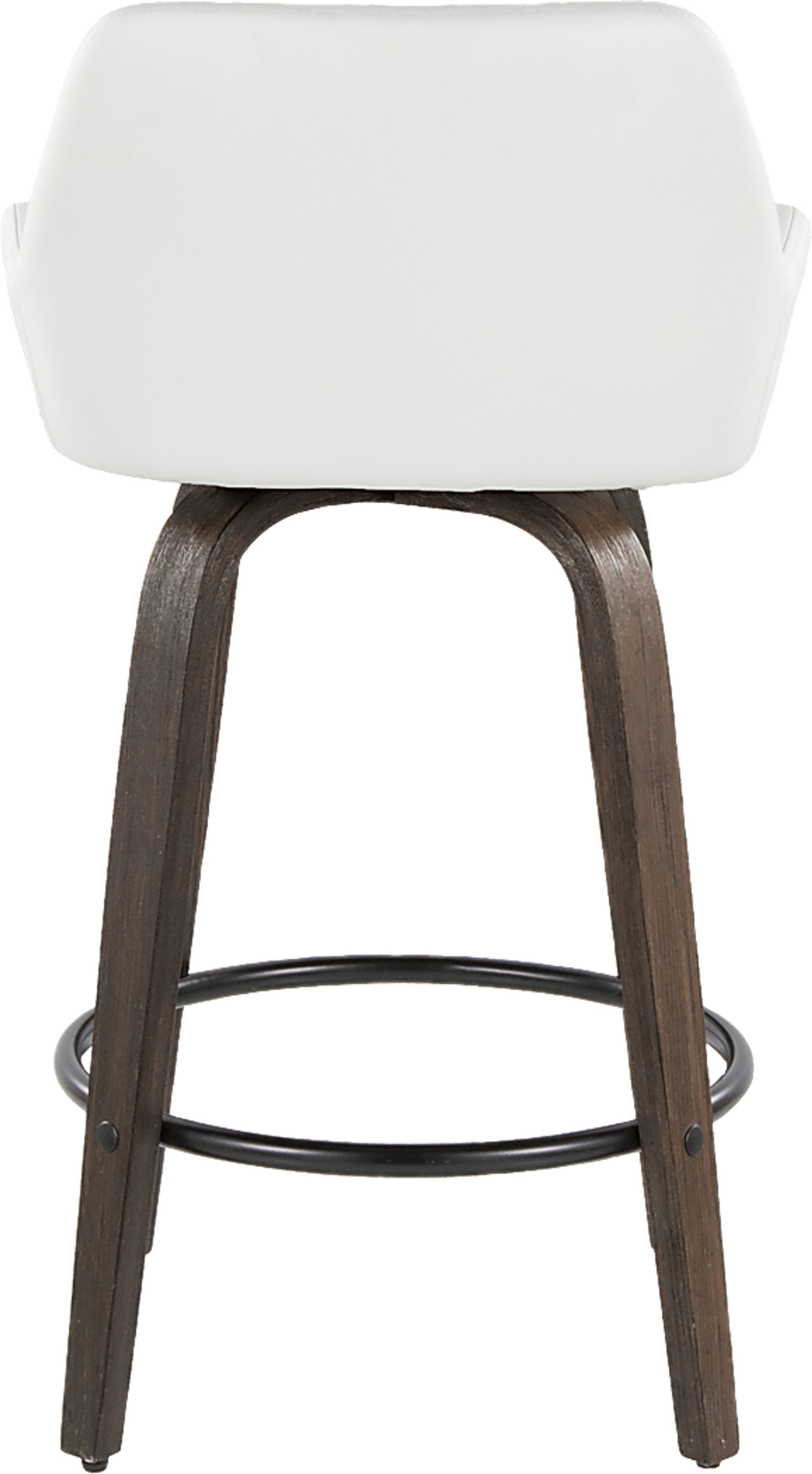 Rimcrest VII White Swivel Barstool, Set of 2 - Image 9