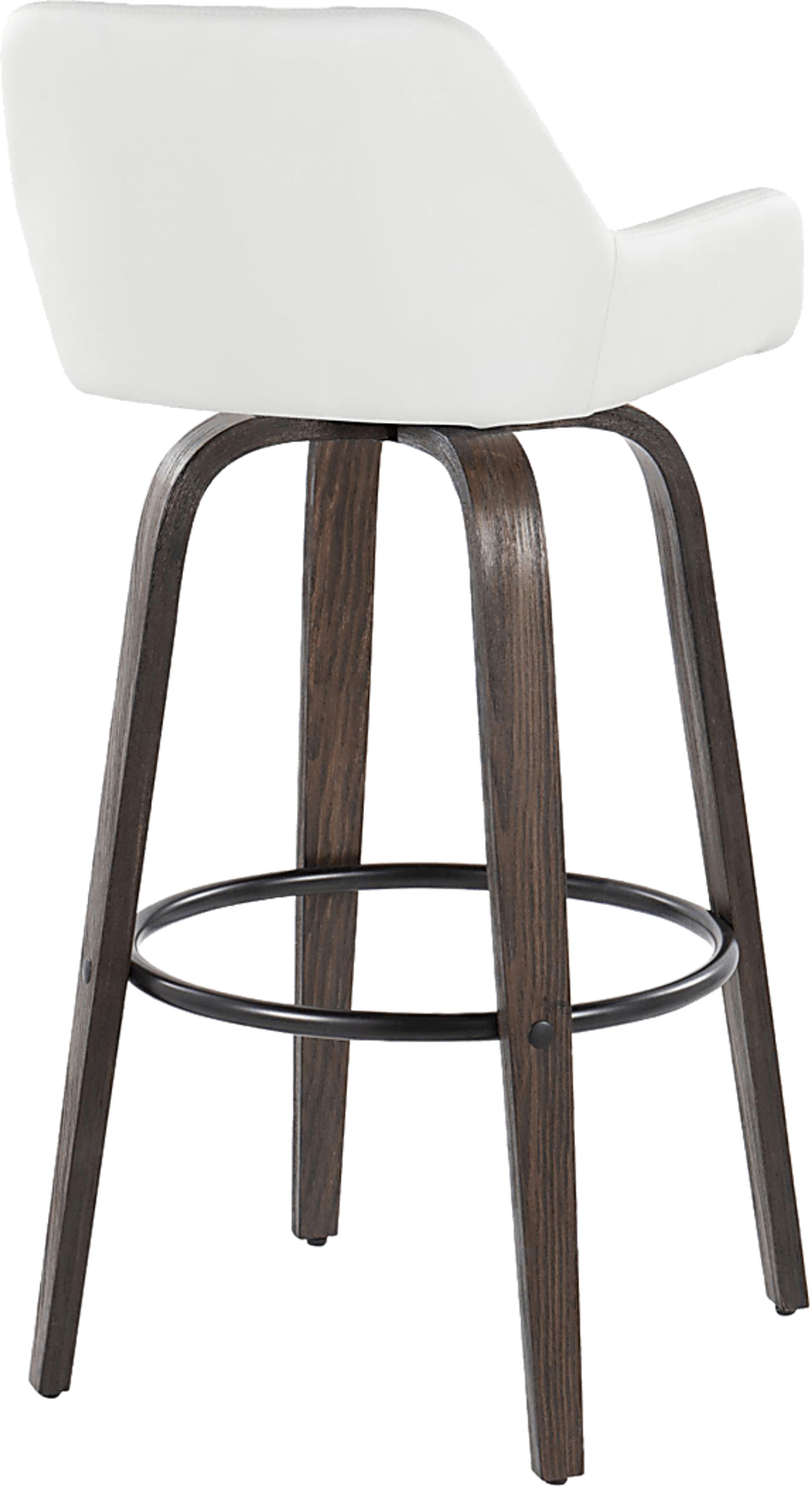 Rimcrest VII White Swivel Barstool, Set of 2 - Image 8