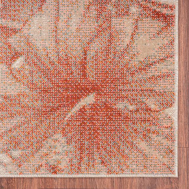 Rimdes Cream/Multi 5'3 x 7'10 Indoor/Outdoor Rug - Thumbnail - Image 3