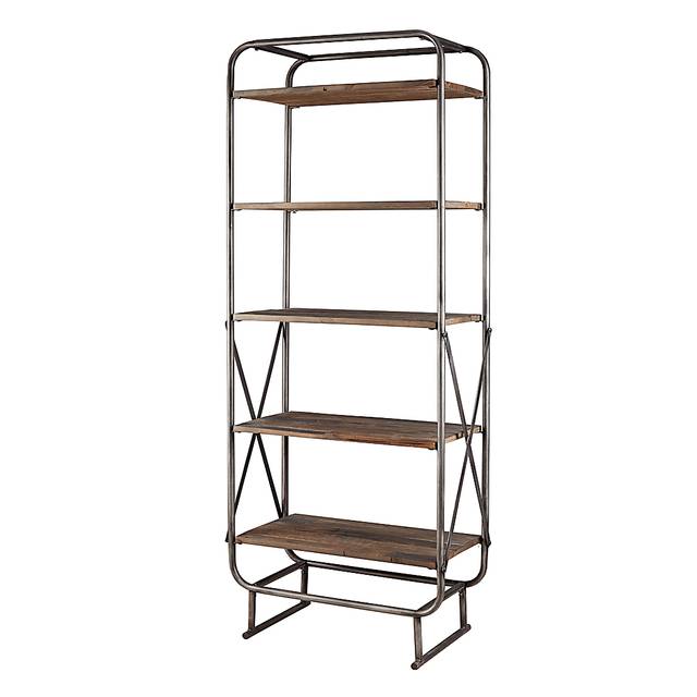 Rimstone Brown Bookcase - Thumbnail - Image 3