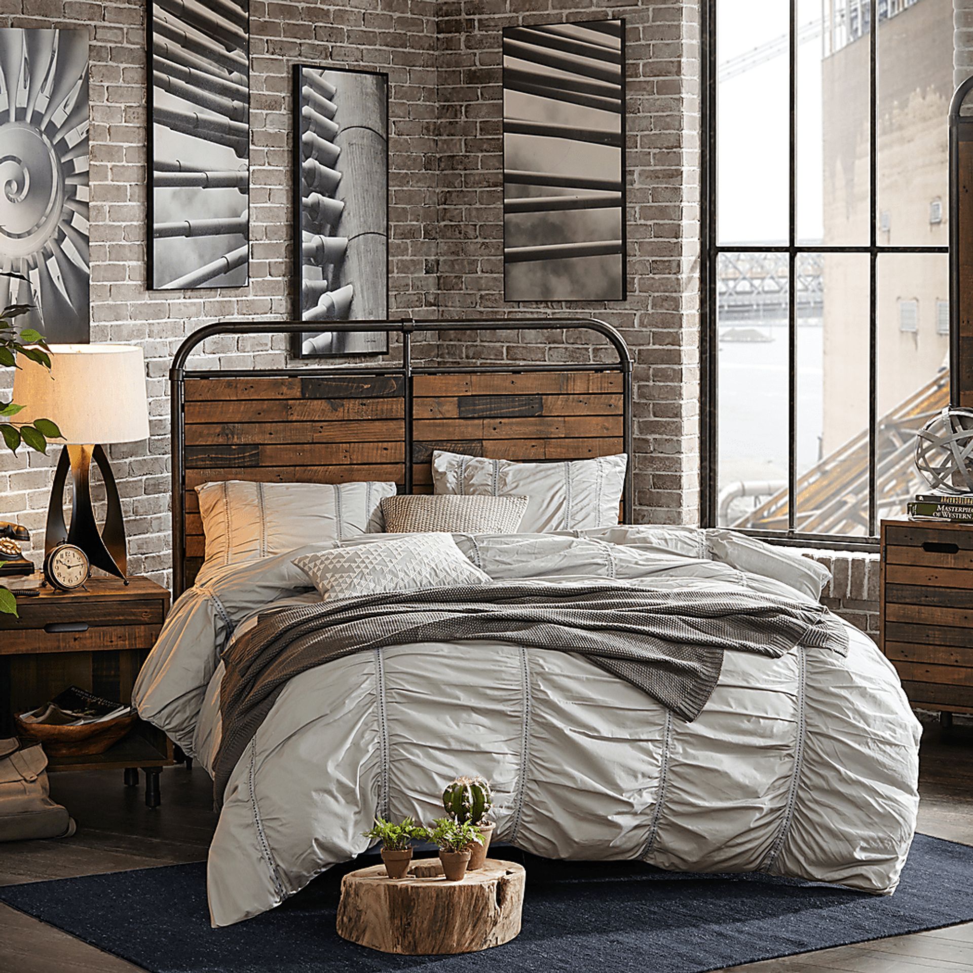 Rimstone Brown Queen Headboard - Image 2