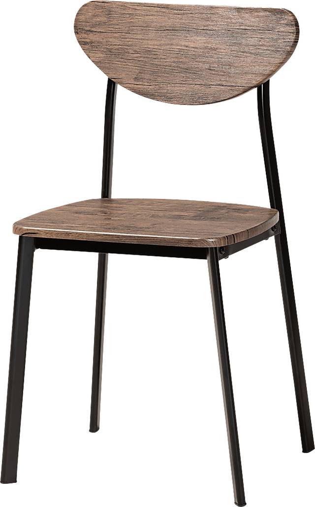 Rinearson Brown Side Chair, Set of 4 - Thumbnail - Image 3