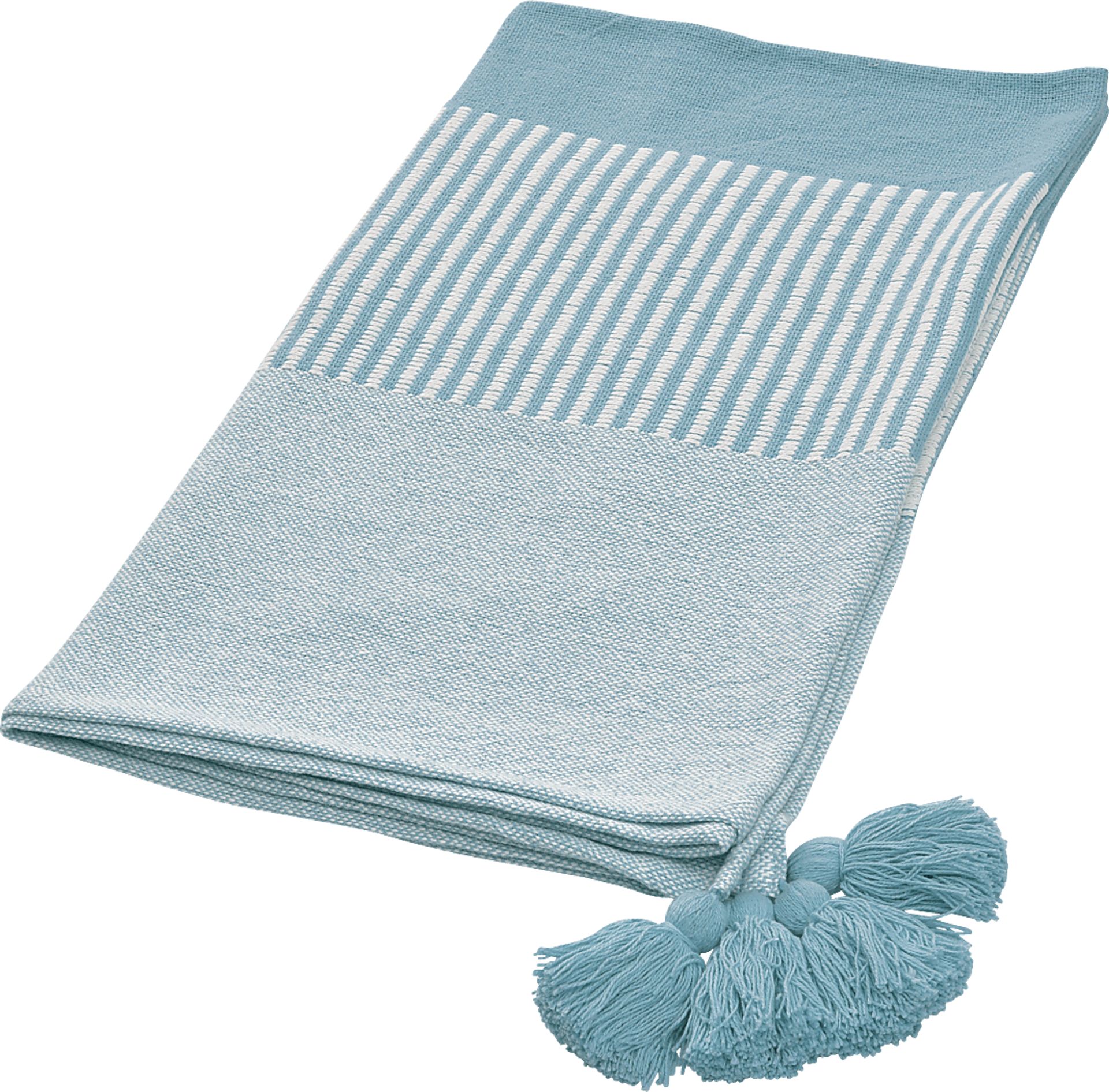 Ringdover Blue Throw Blanket - Image 2