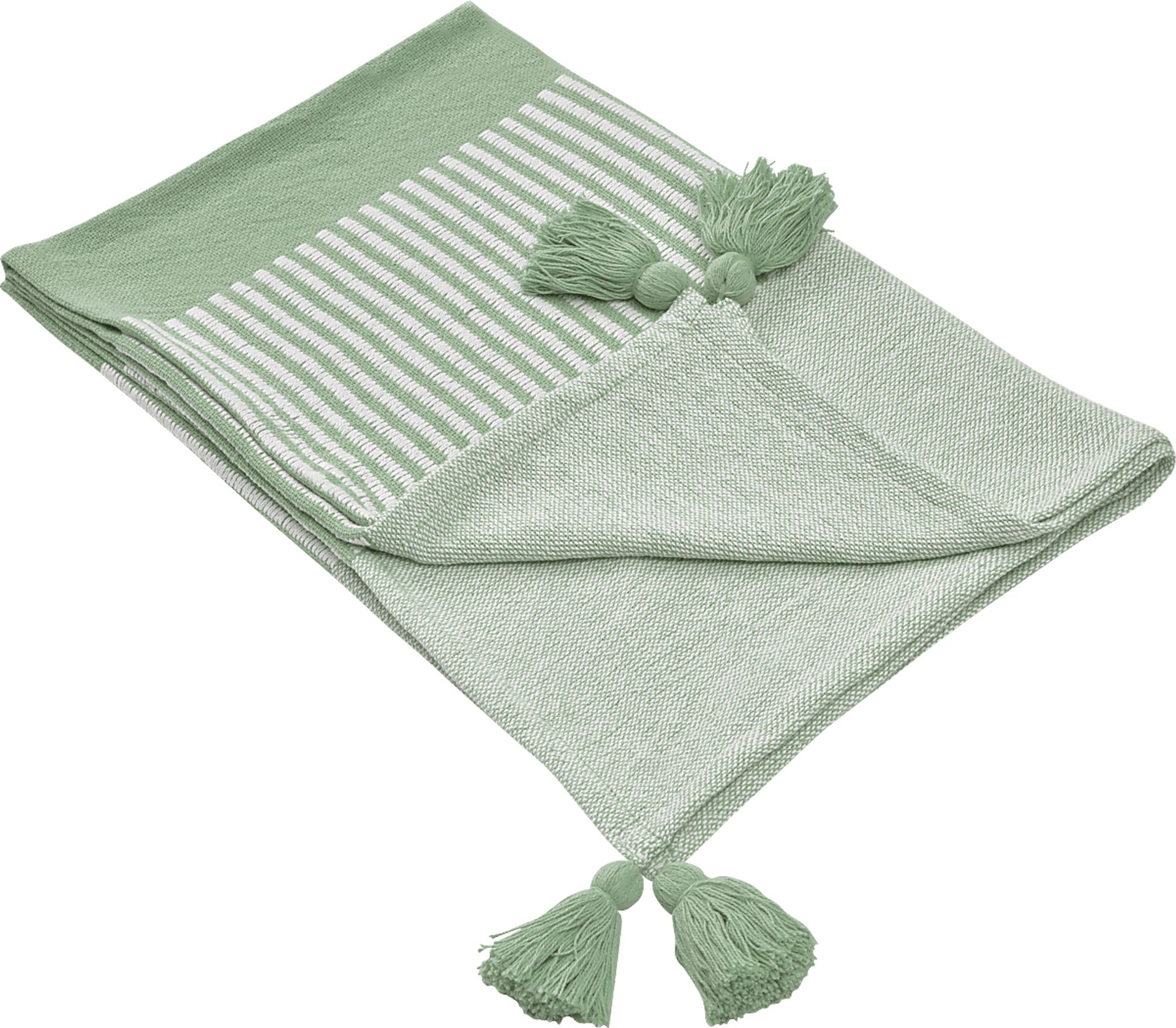 Ringdover Green Throw Blanket - Image 3
