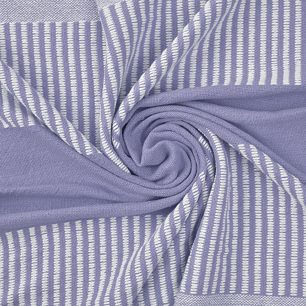 Ringdover Purple Throw Blanket - Thumbnail 2