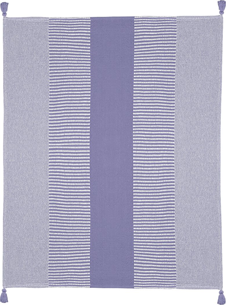 Ringdover Purple Throw Blanket