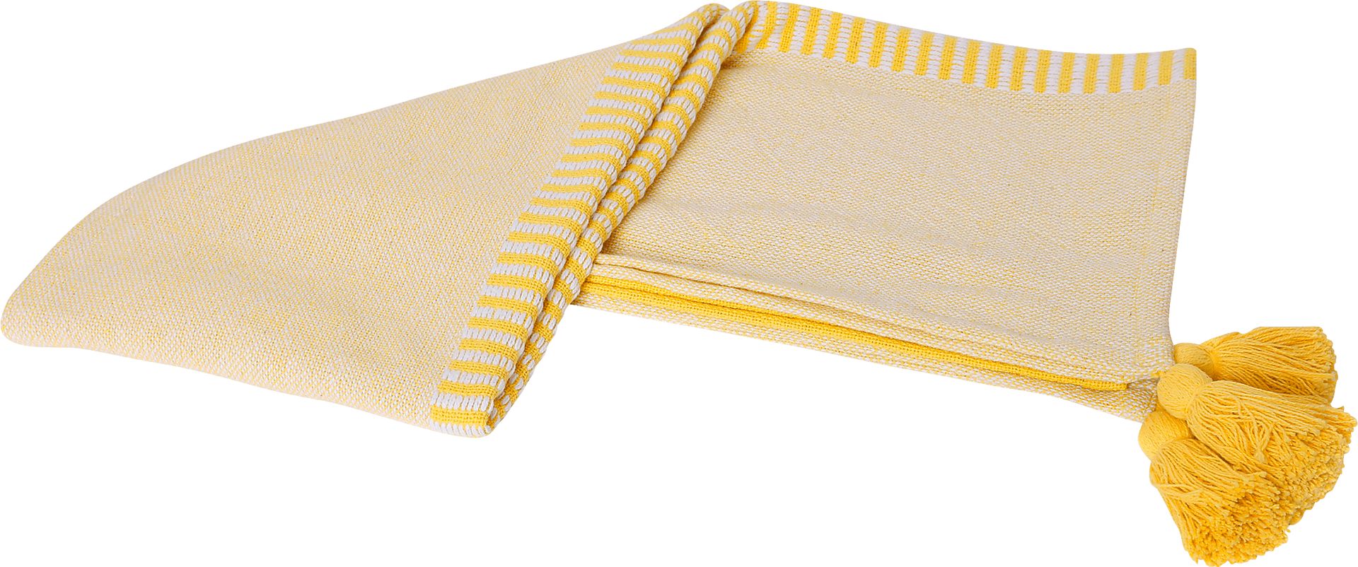 Ringdover Yellow Throw Blanket - Image 4
