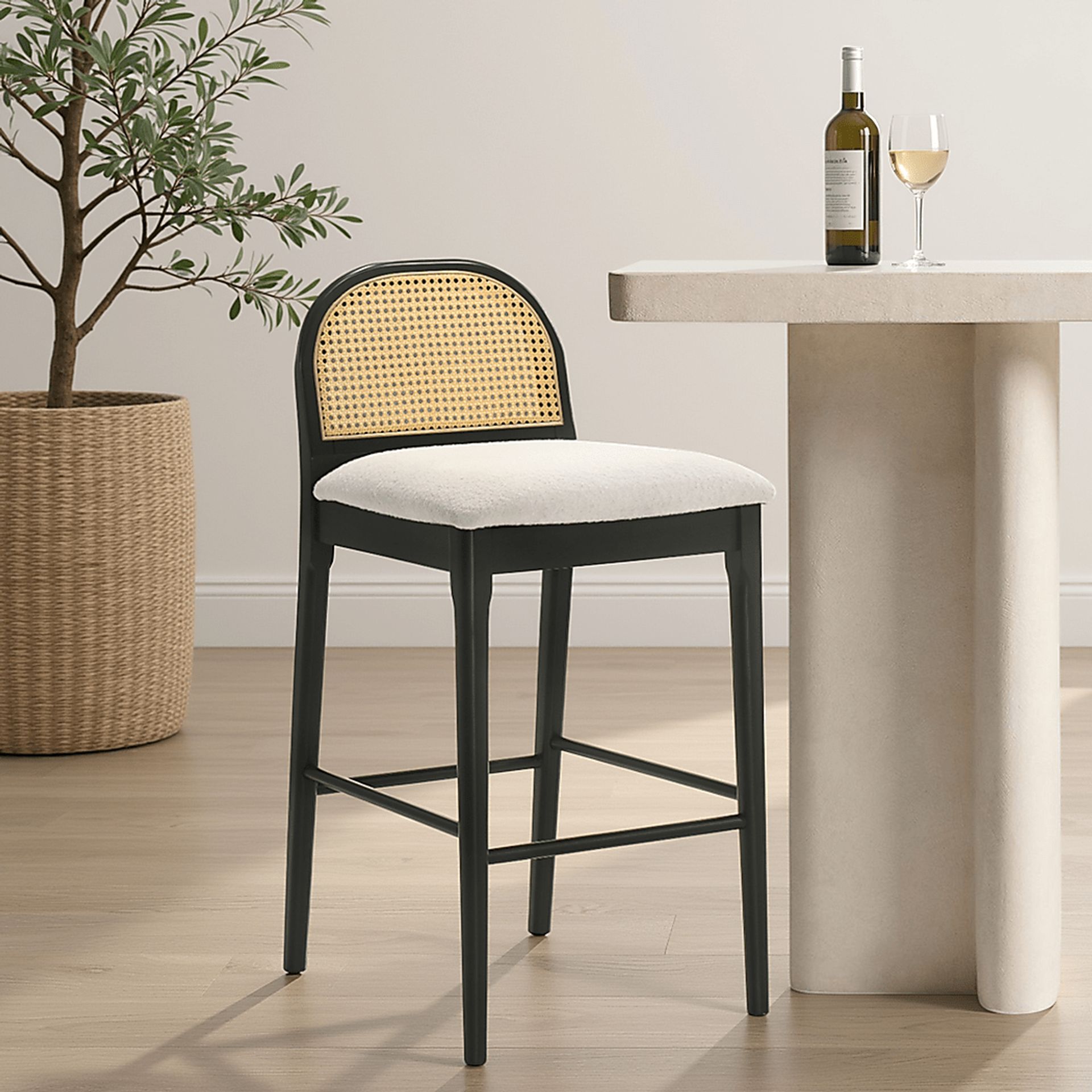 Ringgate Black Barstool - Image 2