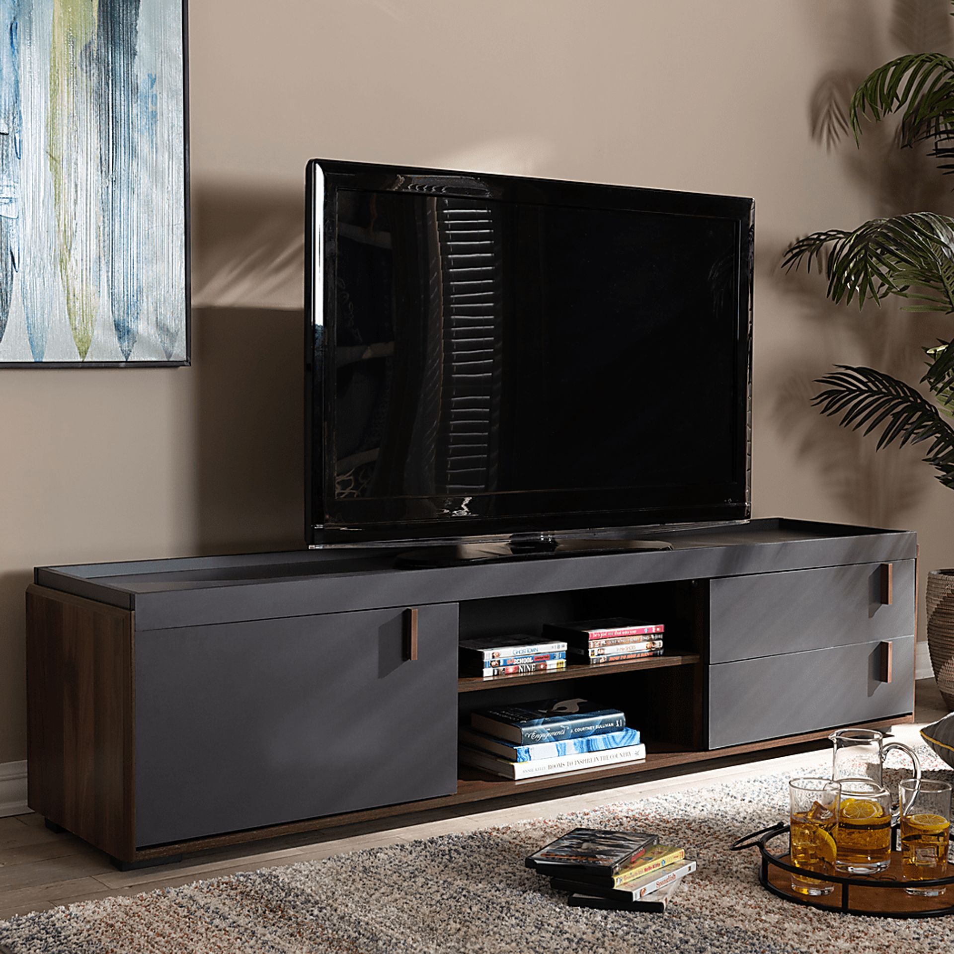 Ringrose Gray 70 in. Console - Image 2