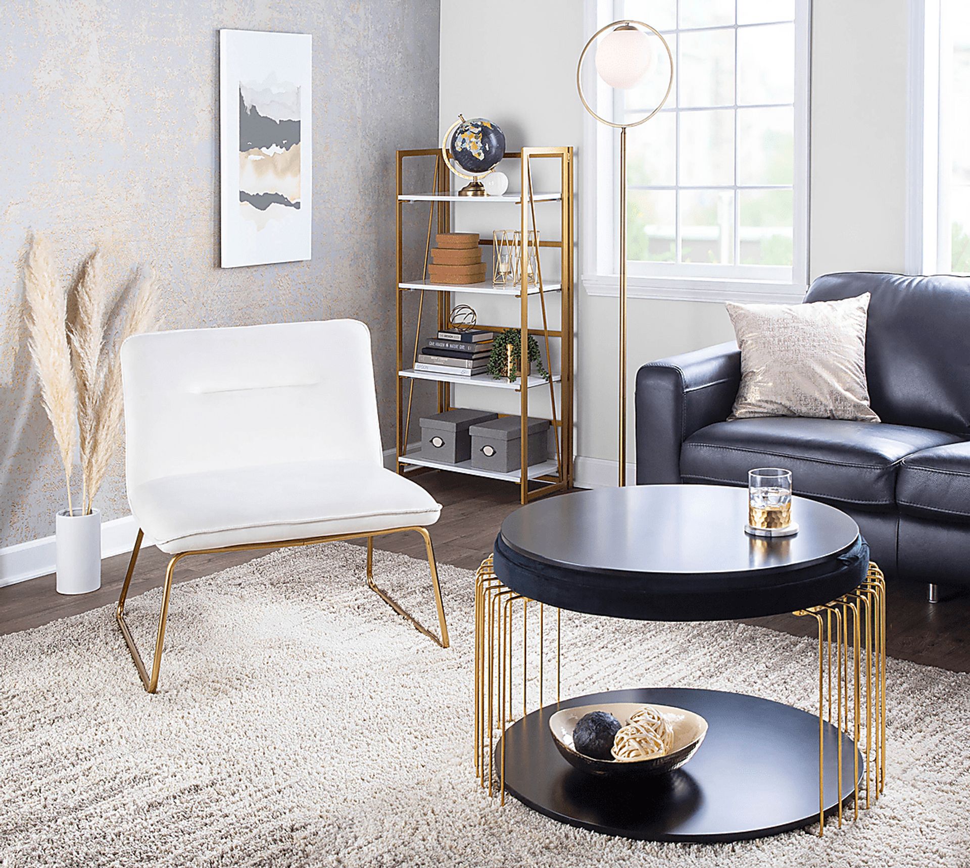 Ringsmith Cream Accent Chair - Image 8