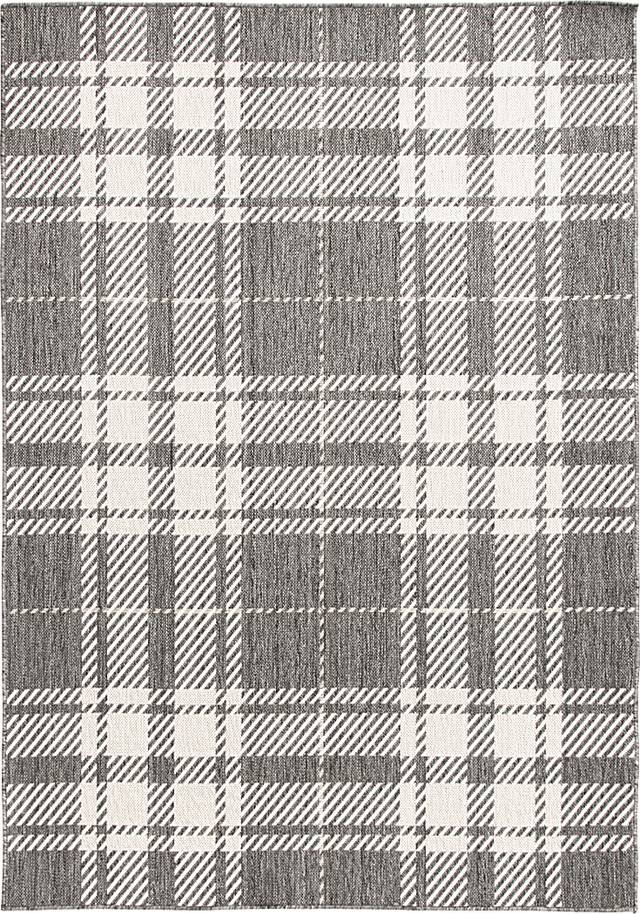 Rinmore Granite 5' x 7'3 Indoor/Outdoor Rug - Thumbnail - Image 1