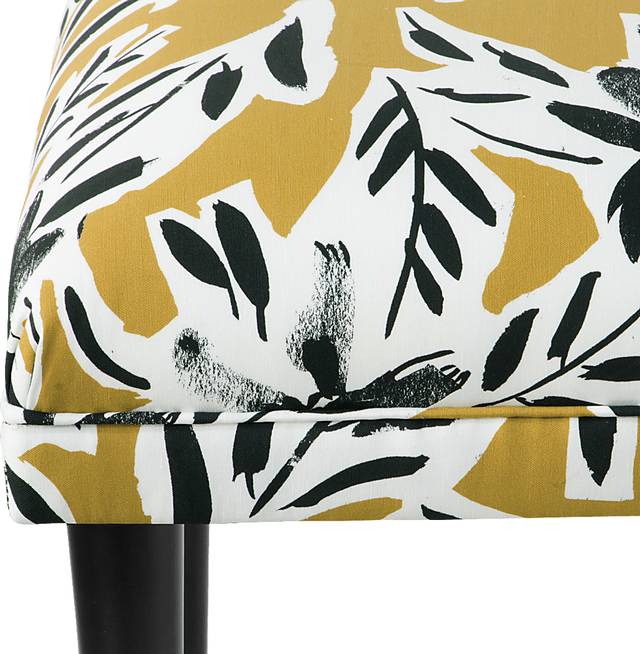 Riona Yellow Accent Bench - Thumbnail - Image 4