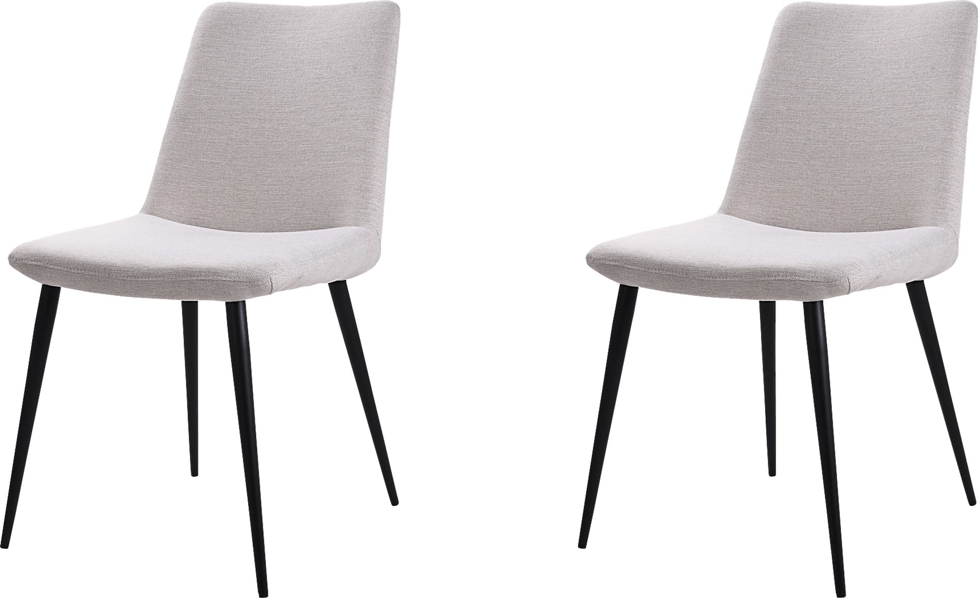 Riordan Beige Side Chair, Set of 2 - Image 1