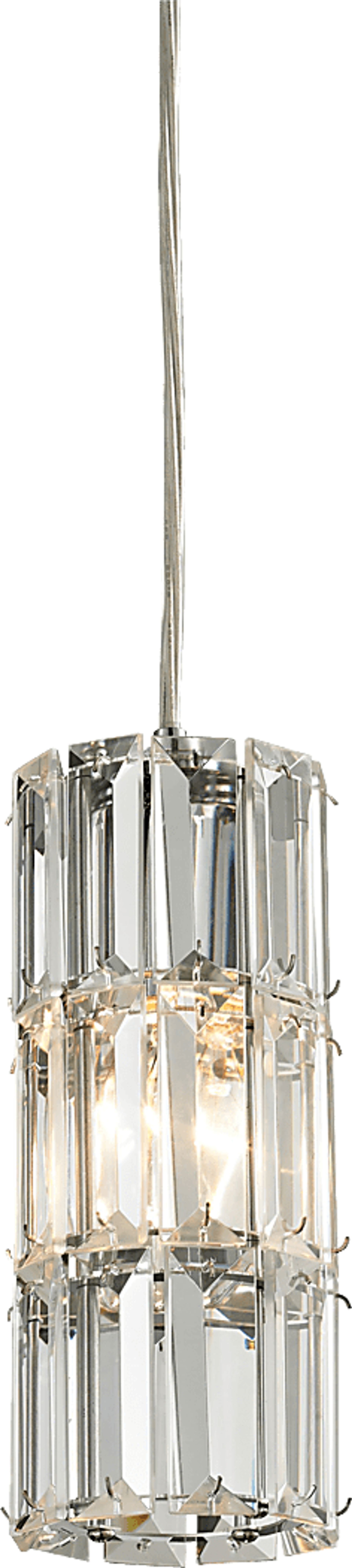 Ripple Island Clear Pendant - Image 1