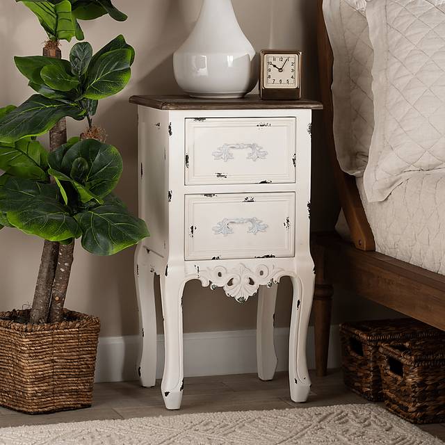 Ripplewood White Nightstand - Thumbnail - Image 2