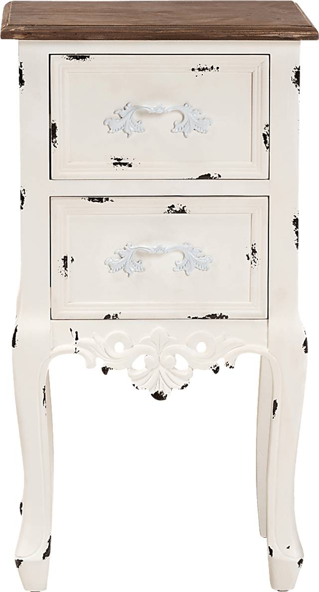 Ripplewood White Nightstand - Thumbnail - Image 3