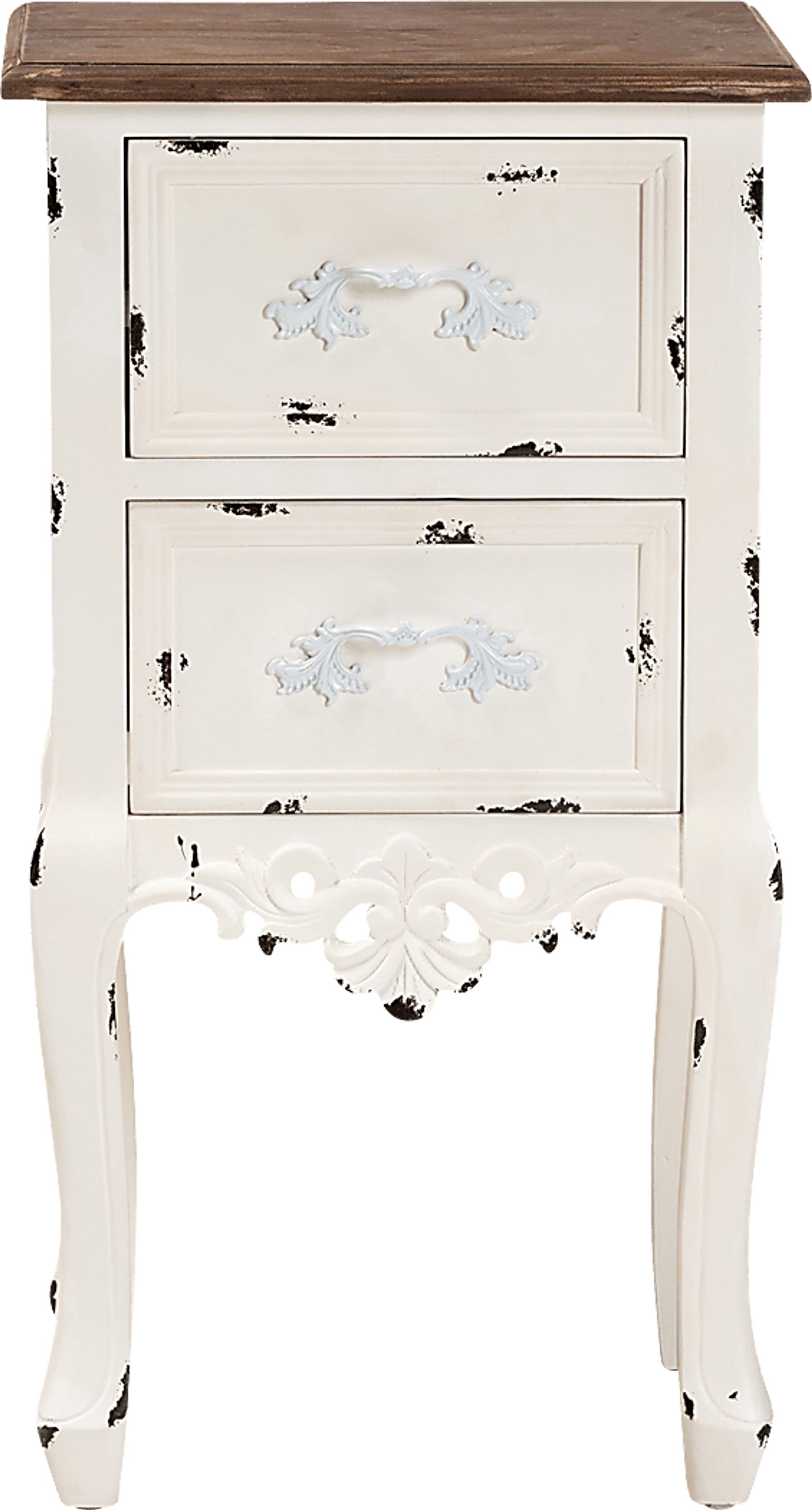 Ripplewood White Nightstand - Image 3