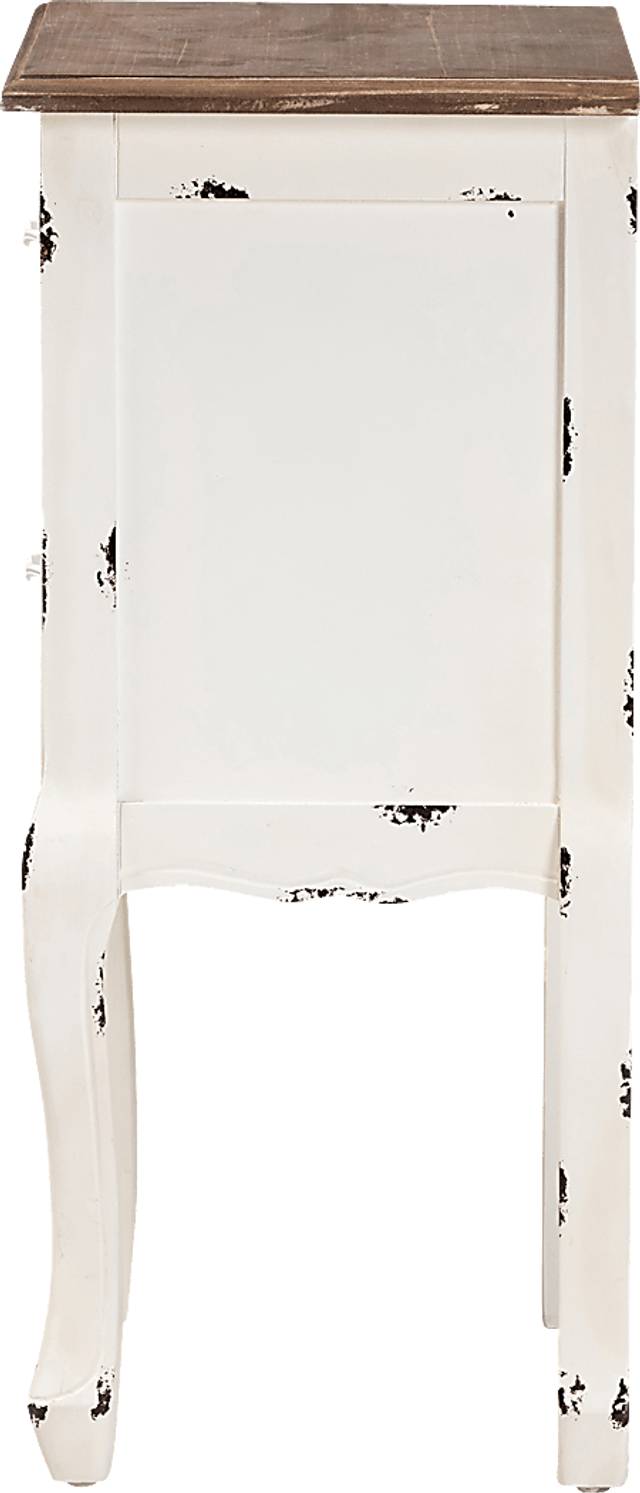 Ripplewood White Nightstand - Thumbnail - Image 4