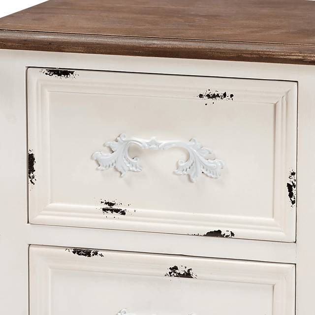 Ripplewood White Nightstand - Thumbnail - Image 6