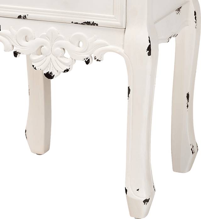 Ripplewood White Nightstand - Thumbnail - Image 7