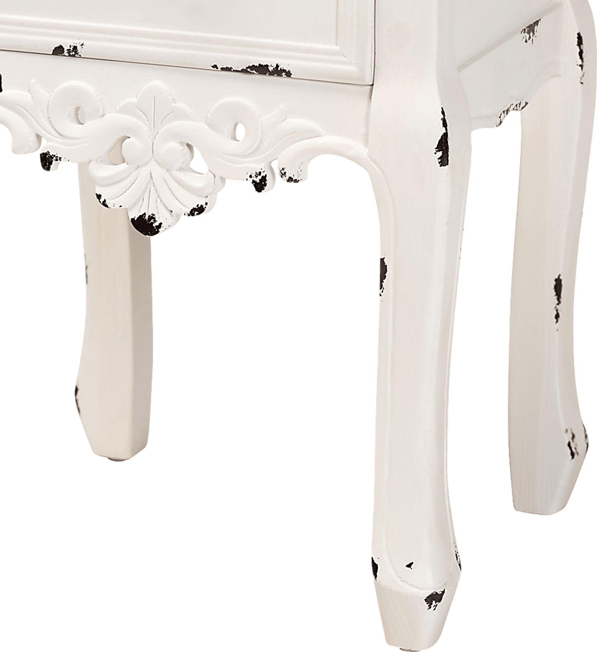 Ripplewood White Nightstand - Image 7