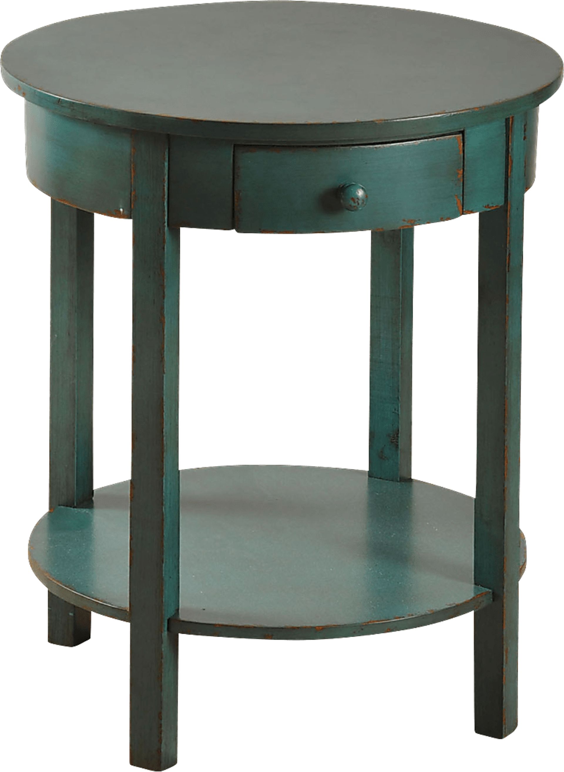 Risley Blue Side Table - Image 1