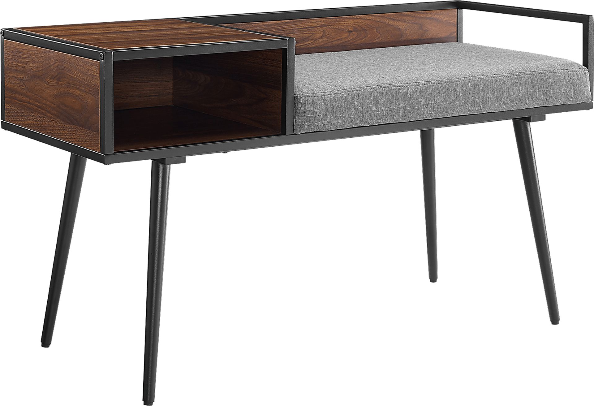 Rison Gray Accent Bench - Image 1
