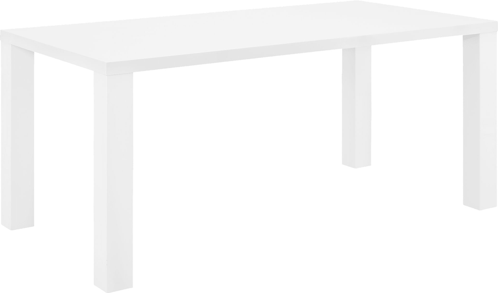 Ritenour White 70 in. Dining Table - Image 1