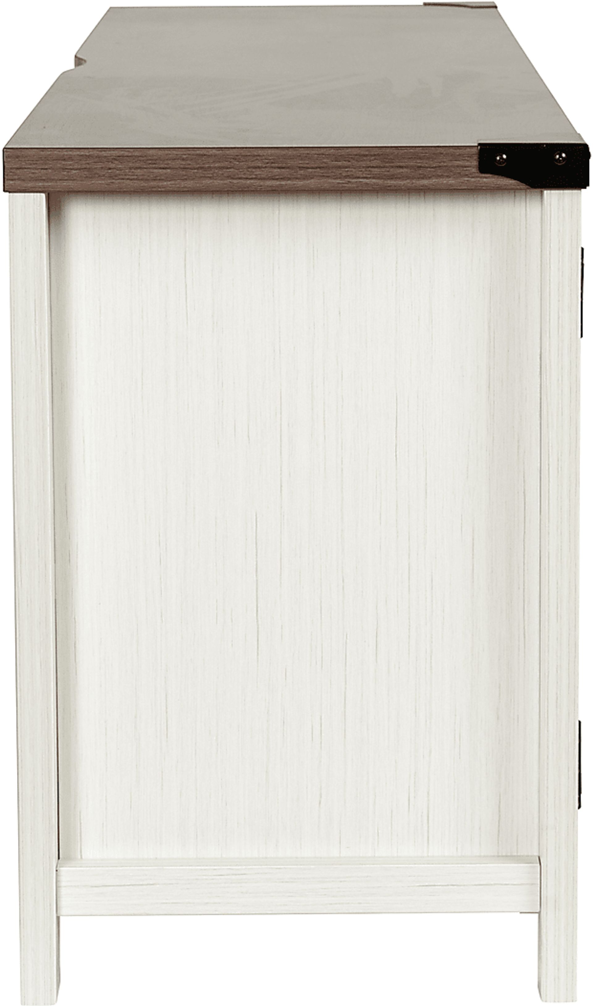 Rithera White 59 TV Console - Image 2