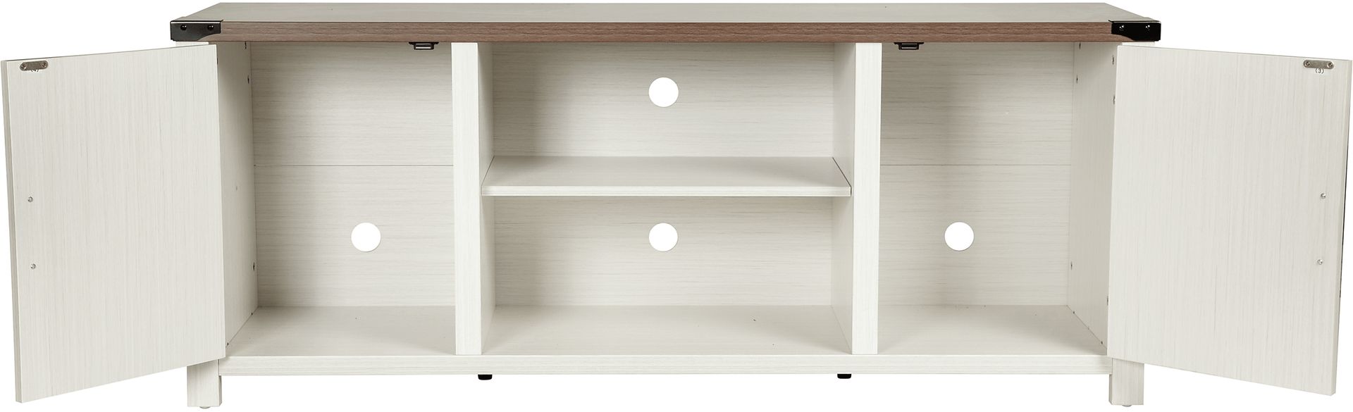 Rithera White 59 TV Console - Image 5