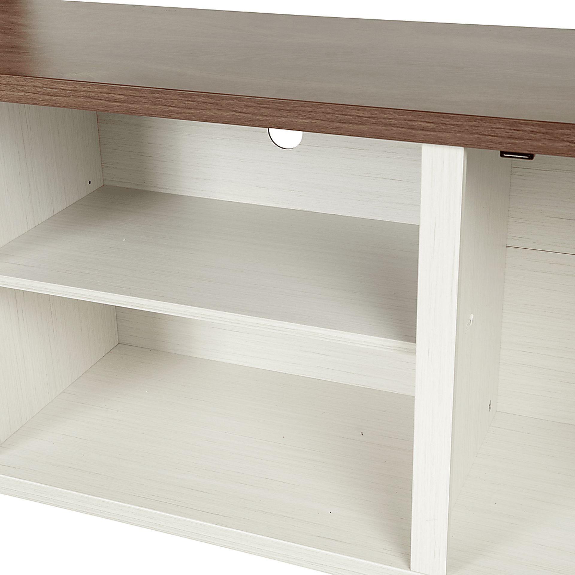 Rithera White 59 TV Console - Image 7