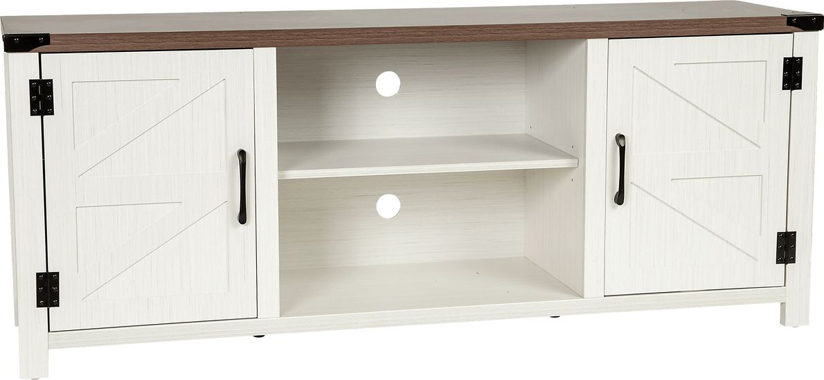 Rooms to go tv stands deals white