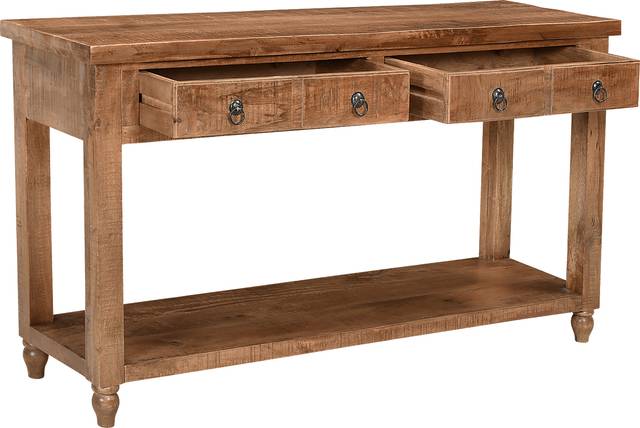 Ritner Brown Console Table - Thumbnail - Image 3