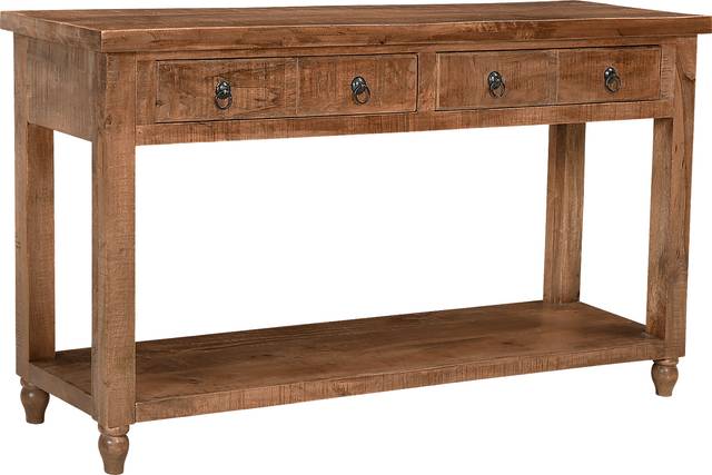 Ritner Brown Console Table - Thumbnail - Image 1