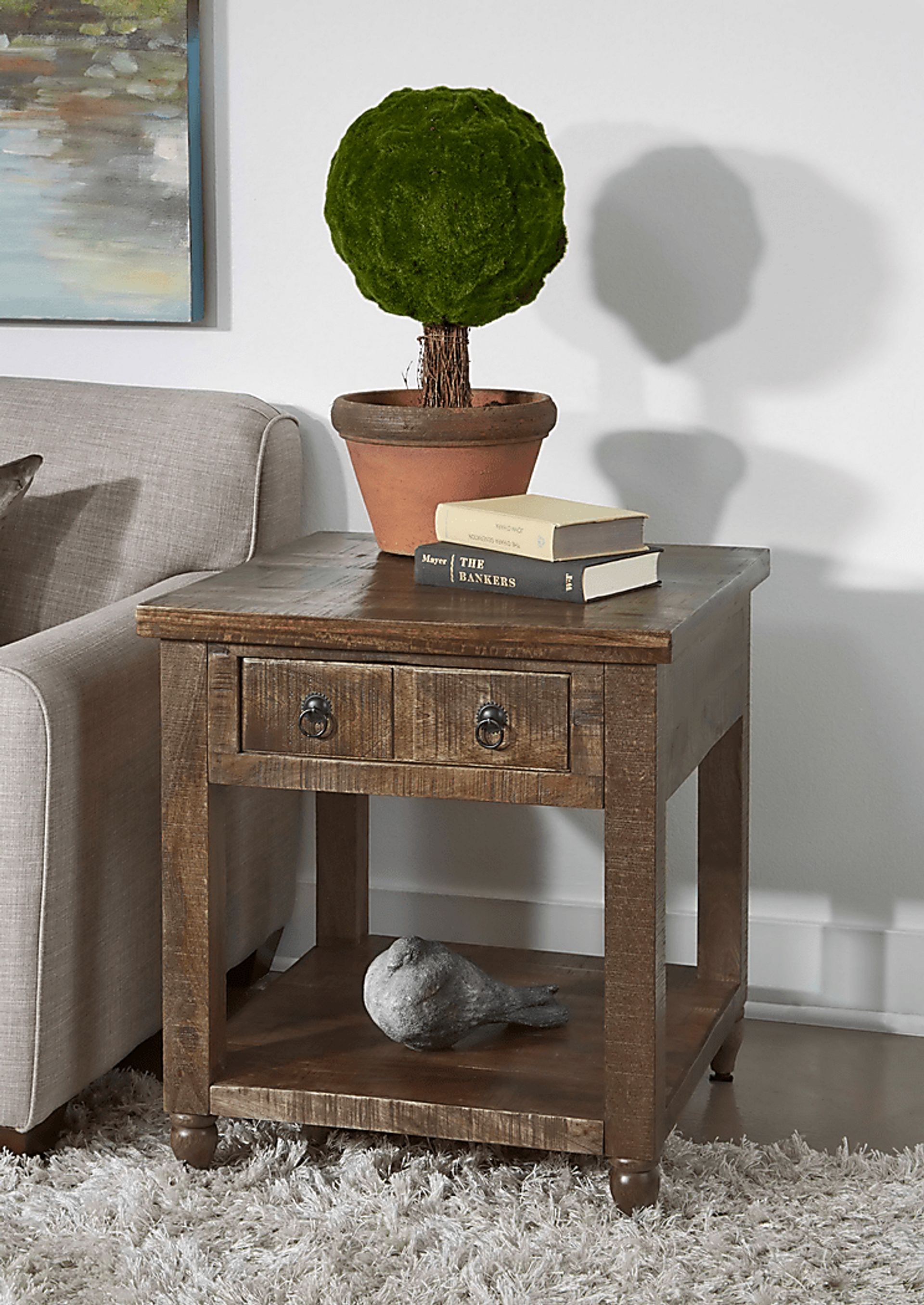 Ritner Brown End Table - Image 4