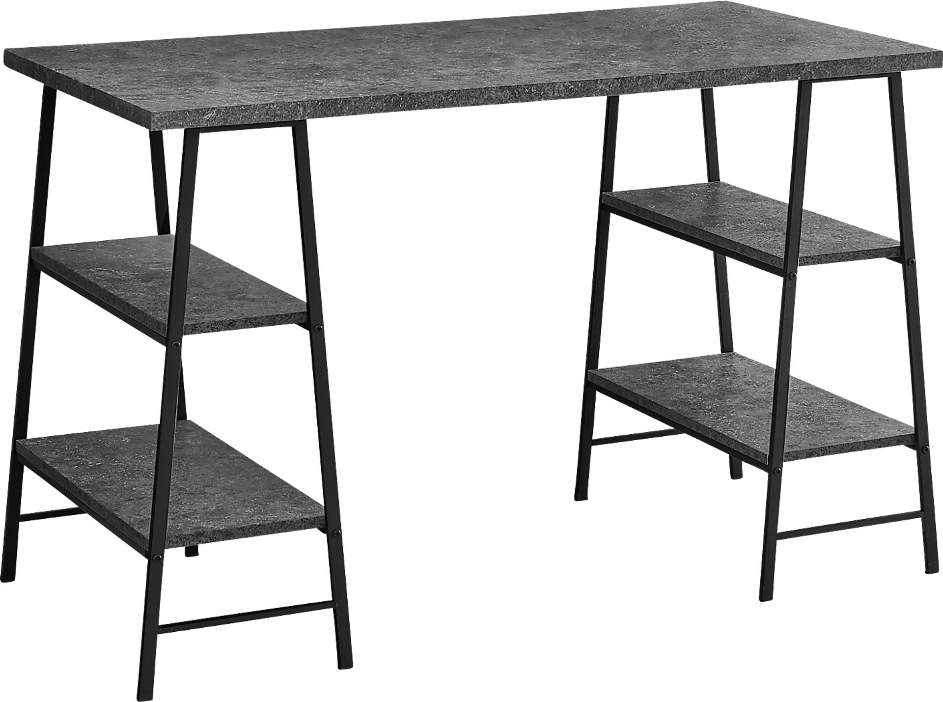 Ritze Gray Desk - Image 1