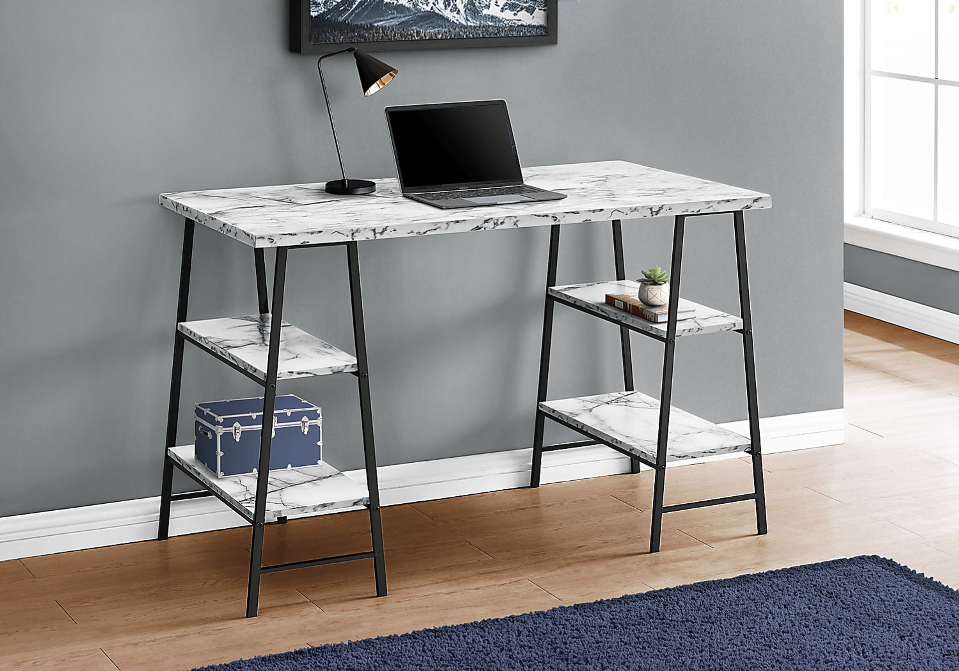 Ritze White Desk - Image 3